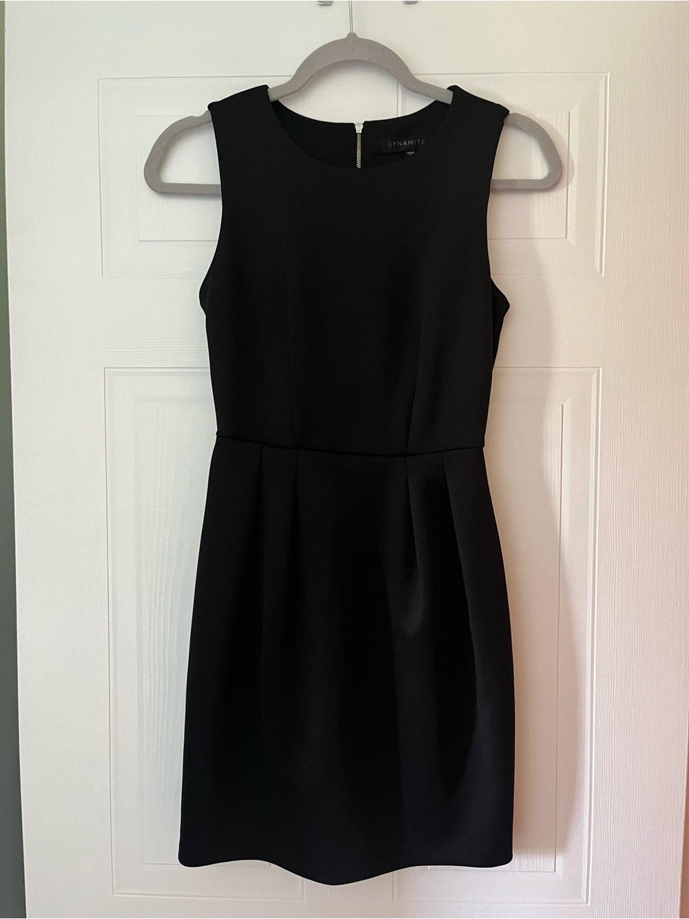 Dynamite Black Sleeveless Tulip Dress